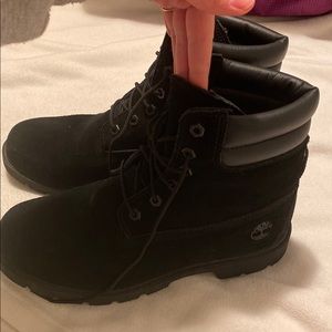 timberline boots and adidas shoes